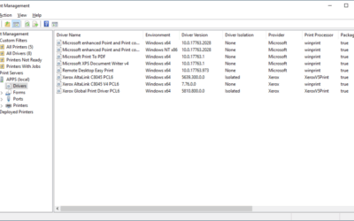 Modifying ‘Point-and-Print’ restrictions on Windows Networks